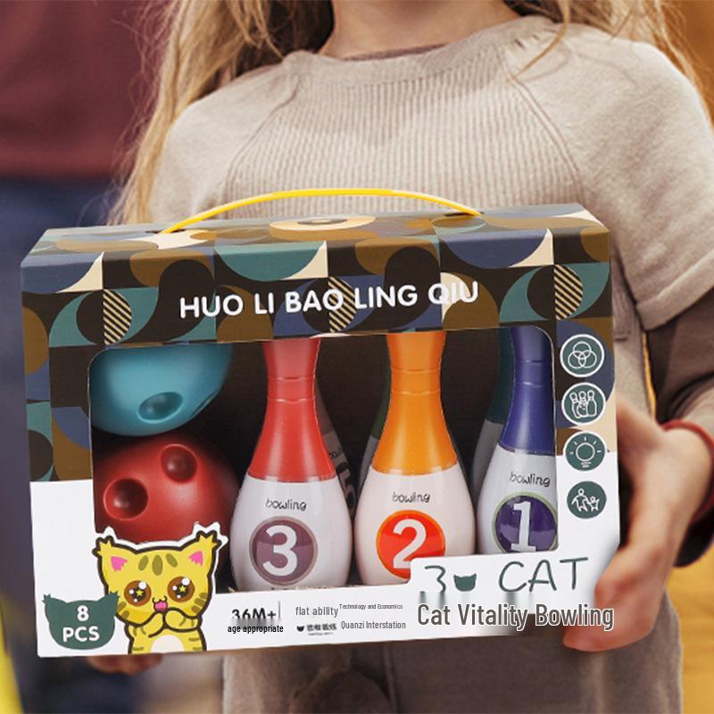 Children's Indoor Bowling Game: Interactive Role-Playing Ball Toys for Kindergartens