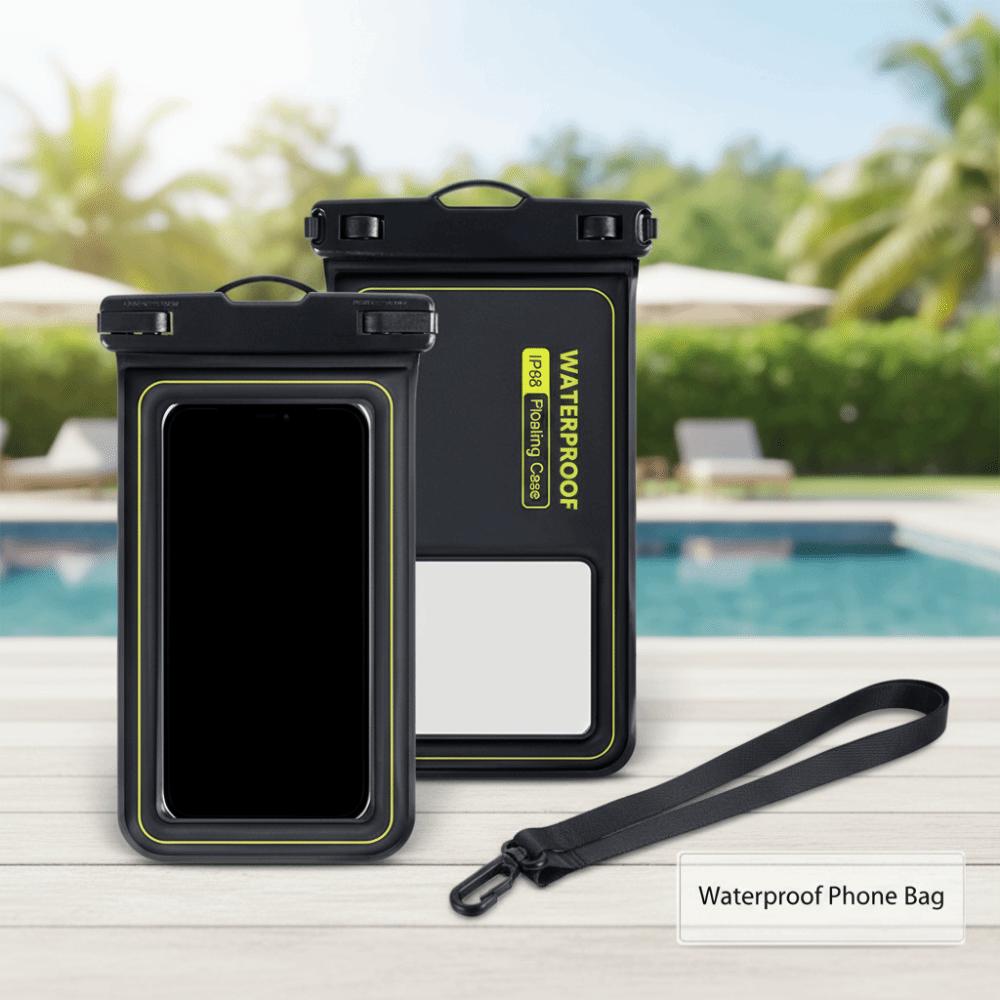 Transparent Mobile Phone Waterproof Bag  Waterproof Phone Storage Pouch  Boating