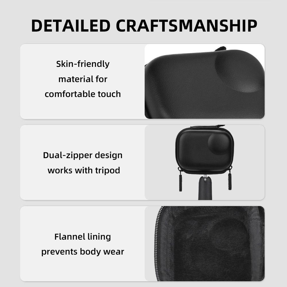 Portable Camera Mini Body Bag Protective Shockproof Storage Bag Lightweight Organizer Case for Insta360 GO Ultra