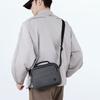 Men's Business Document Bag Lightweight Large Capacity Multi-Compartment Crossbody Bag Commuter Shoulder Bag