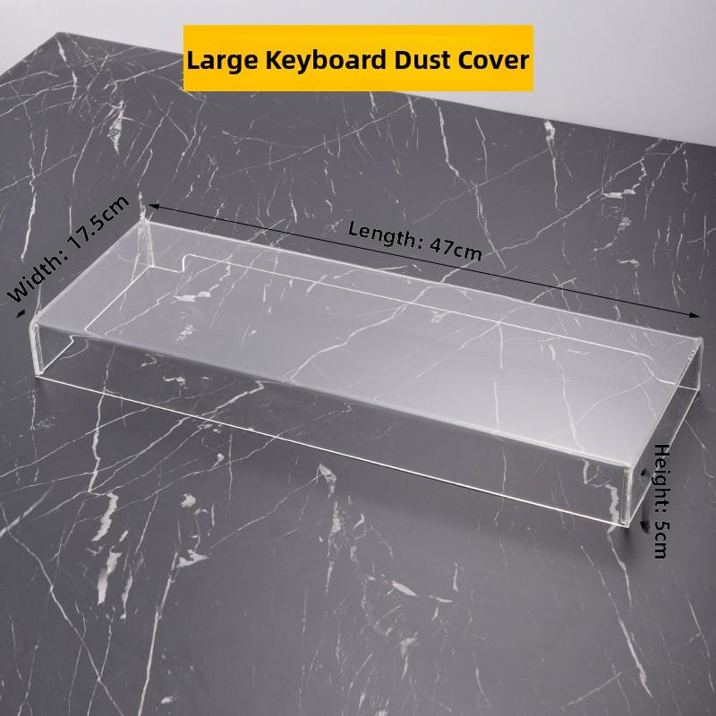 Acrylic Keyboard Dust Cover Universal for 104 Key 87 Key Mouse And Keyboard Protection Cover Computer Accessories Storage