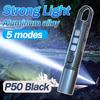 Strong Light P50 Multifunctional Flashlight with Zoom,telescopic Focus, Rechargeable,suitable for Exploring Holes,patrolling,camping,night Travel
