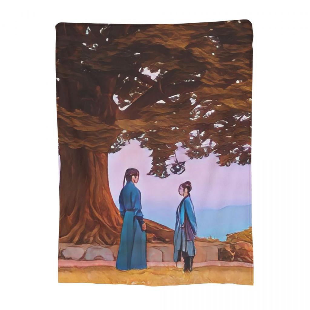 Kdrama Alchemy Of Souls Light And Shadow Blanket Soft Warm Flannel Throw Blanket Plush for Living room Picnic Travel Home Couch