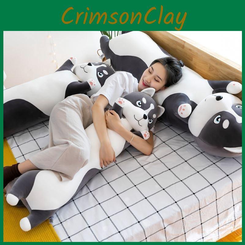 Husky Siberian Adorable Plush Toy Cute Girl Sleep Companion Birthday Gift Kids