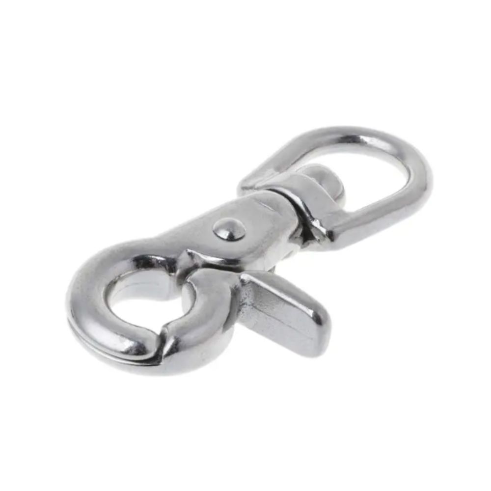 Electroplated Zinc Zinc Alloy Snap Hooks Zinc Zinc Zinc Alloy Material Spring Buckle Backpack Buckle Paracord Lanyard