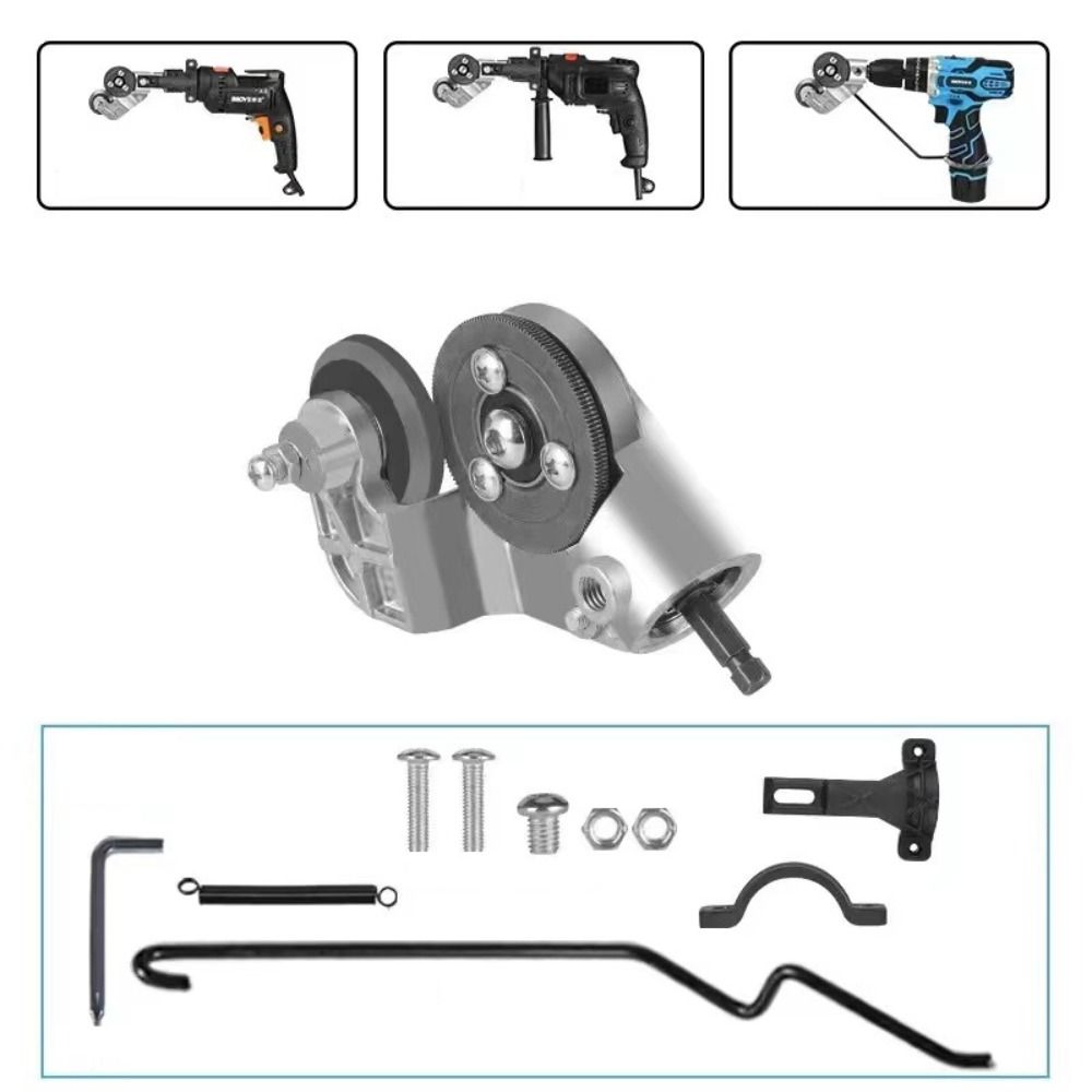 Metal Metal Sheet Cutter Cutting Tools Punch Shears Sawing Machines Cutting Tool  Drill Attachment