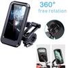 New Waterproof Bike Mobile Phone Holder Support Universal Bicycle Gps 360° Swivel Adjustable Motorcycle Cellphone Holder