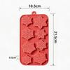Silicone Christmas Baking Molds Non Stick Easy Clean Perfect For Home Baking Cookie Chocolate Jelly Candy