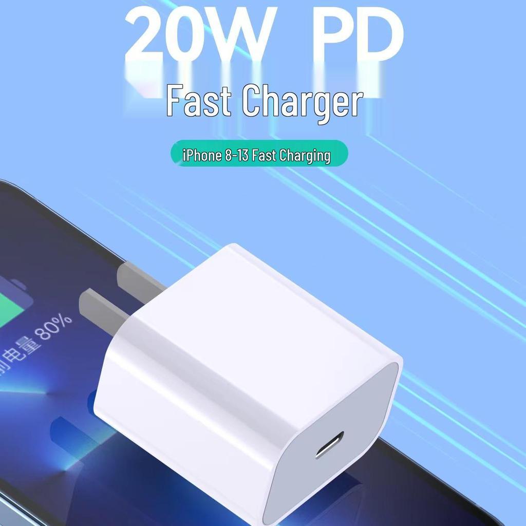 PD20W Fast Charger for Apple X-15PM, 3C Certified, Type-C Port, 20W