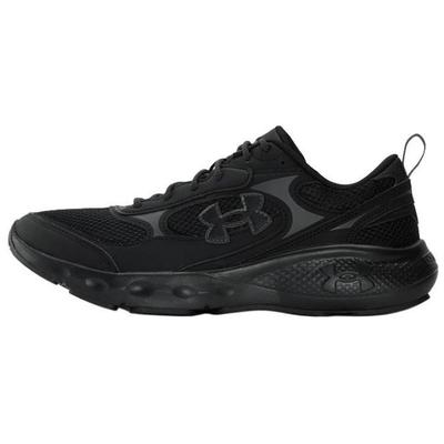 Charged Vantage Lux 3 Abrasion Resistant Low Top Casual Shoes Men's Black Sneakers 6007204-001