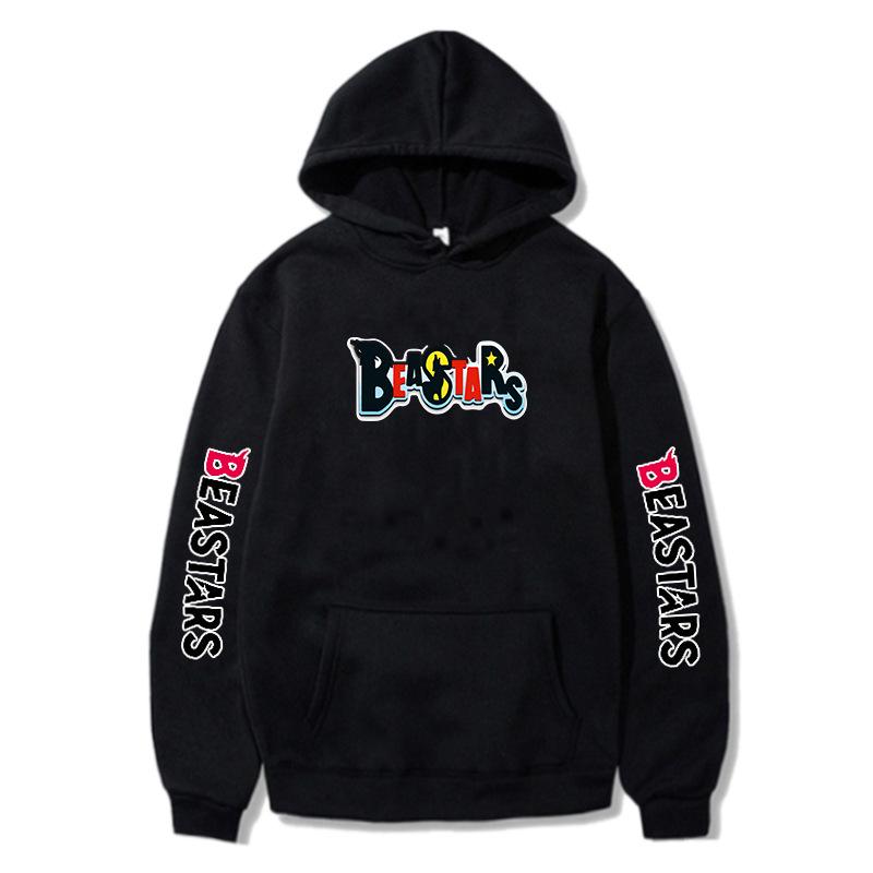 BEASTARS Autumn/Winter Cotton Pullover Hoodie - Casual Plus Size Streetwear