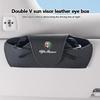 Car Glasses Case Ticket Card Clamp Sun Visor Sunglasses Holder For 159 Giulietta 156 147 Giulia Mito GT Stelvio