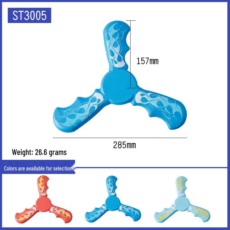 Three-Leaf Boomerang: Safe Outdoor Toy for Boys & Girls