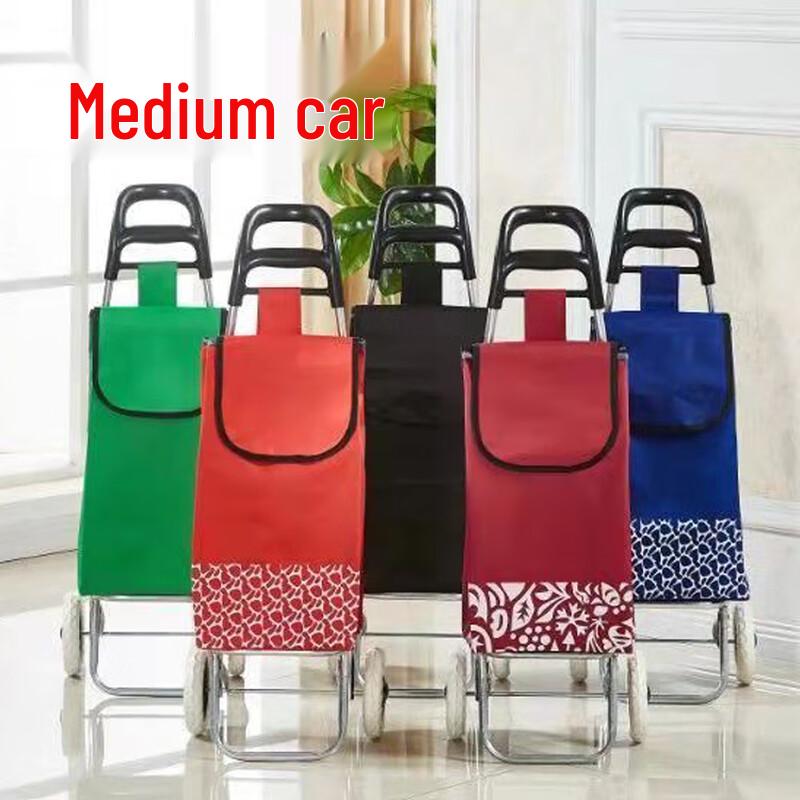 Foldable Stair-Climbing Shopping & Luggage Cart