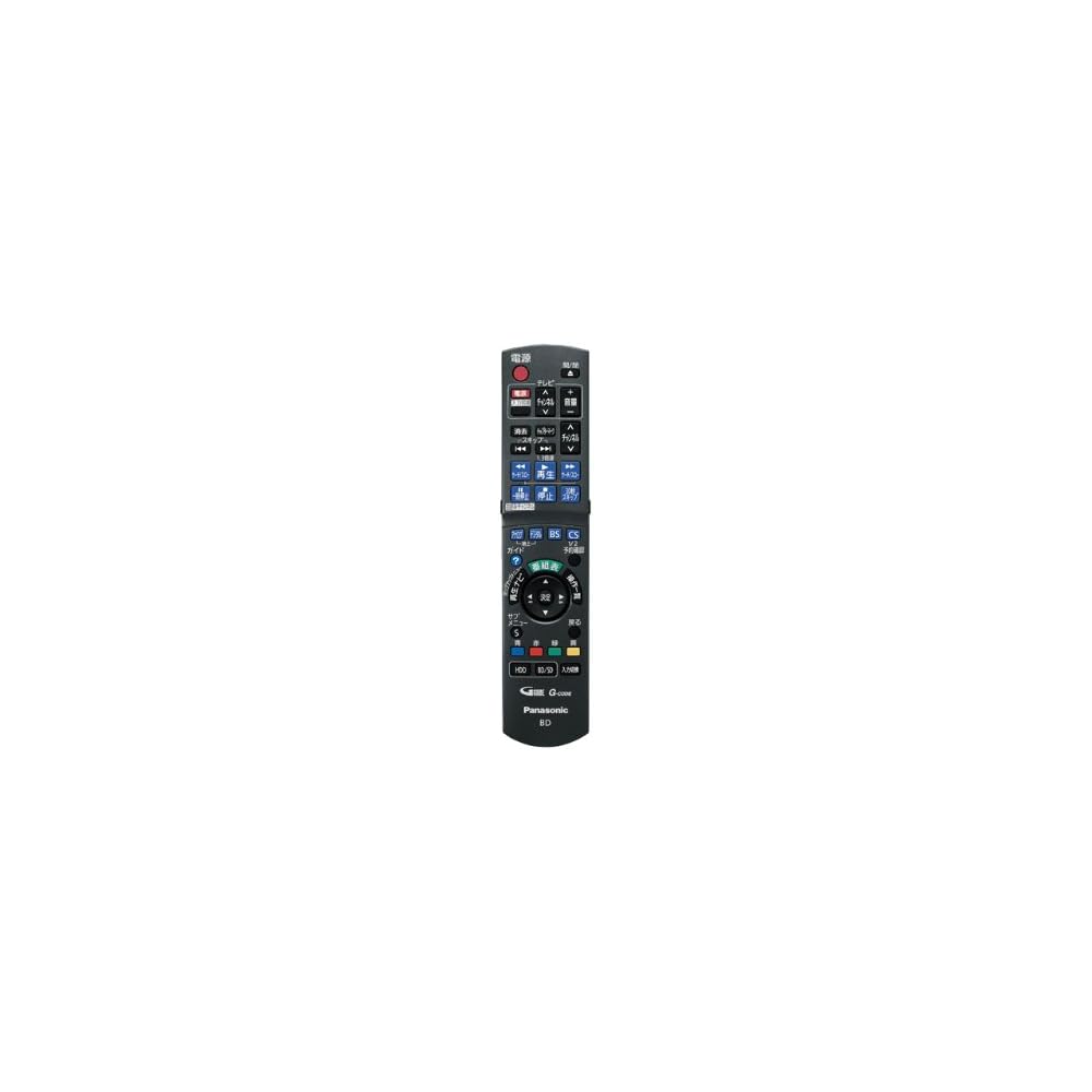 Panasonic Blu-ray Disc Recorder Remote Control N2QAYB000188