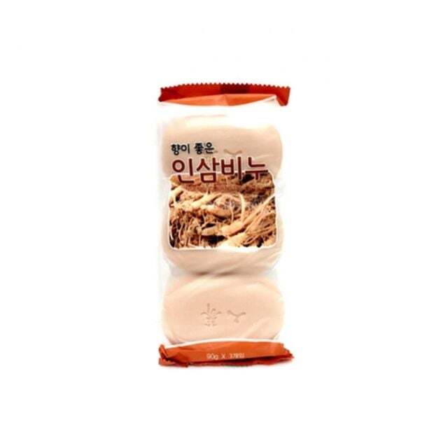 Fragrant Ginseng Soap 3pX1 Pack [WFJHP6R_251110]