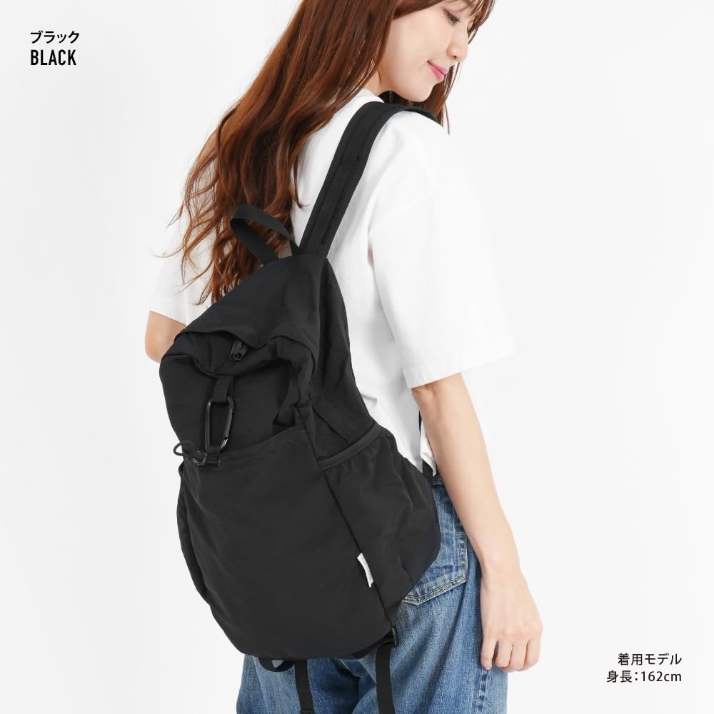 Drawstring Pocket Backpack RDP-30720 Black
