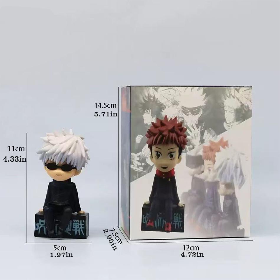 Jujutsu Kaisen Figure Satoru Gojo Itadori Yuji Action Figure Movable Collection Fushiguro Megumi Geto Suguru Figurine Model Toys