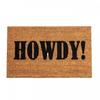 Howdy Friend Coir Door Mat
