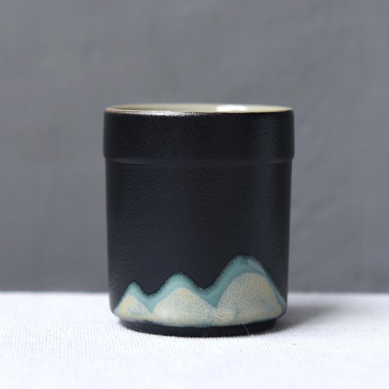 New Vintage Ceramics Cups Japanese Stoneware Porcelain 128ml Tea Mug Healthy Lifestyle Kung Fu Tea  Sake Coffee Cups Drinkware