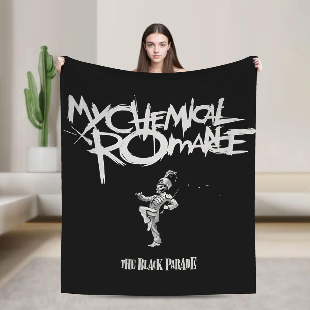 Gerard Way MCR VIntage   Blanket Quality Soft My Chemical Romance Throw Blanket Winter Students Living Room Fashion Bedspread