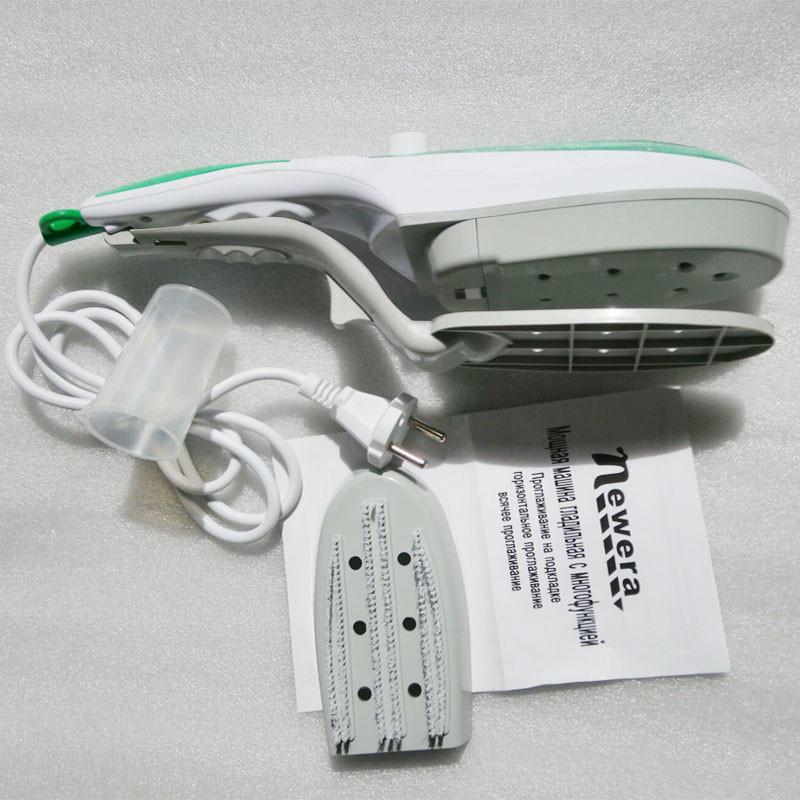 Clothes Portable Home Handheld Fabric Steam Iron Laundry Electric Steamer Brush Plug BEA