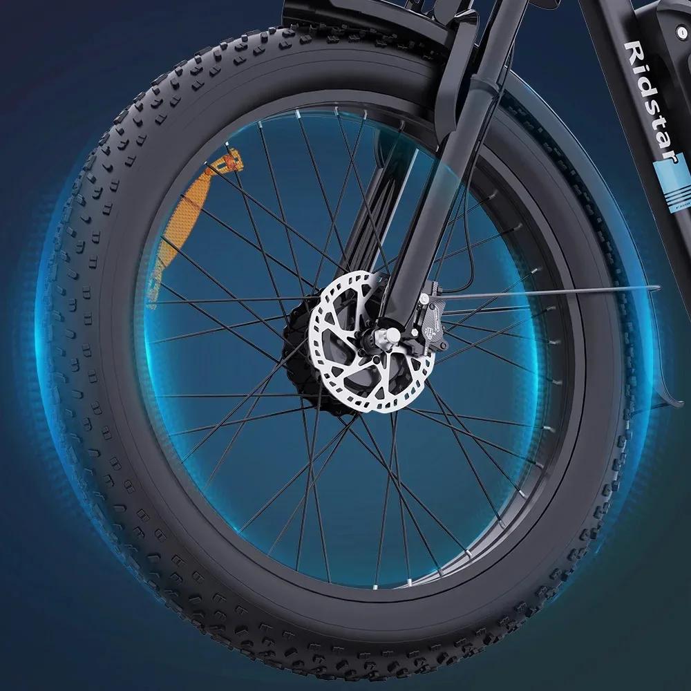 Nové H20 Pro 2000W Skládací Elektrické Kolo 48V23AH 20palcové Silné Pneumatiky Duální Motor Terénní MTB