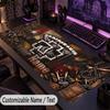 Large Mouse PadRammstein Custom Name Text Personalized Desk Mat Non Slip Gaming Pad