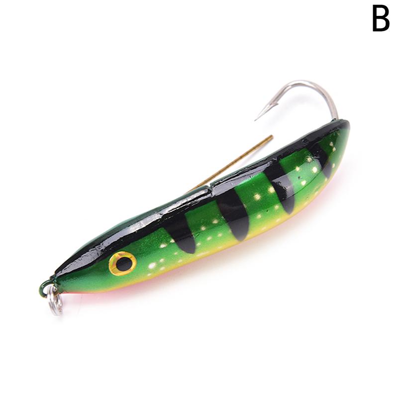 Spoon Minnow 7CM//9.6g Saltwater Anti-hitch Crankbait Snapper Hard Bait Wobble WG