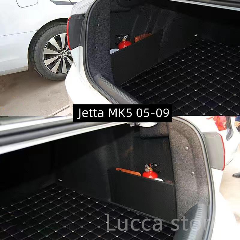For Skoda Octavia Mk2 Mk3 Mk4 Sedan 2005- Car Accessories Flannel Auto Trunk Side Storage Organizer Board Baffle Partitions