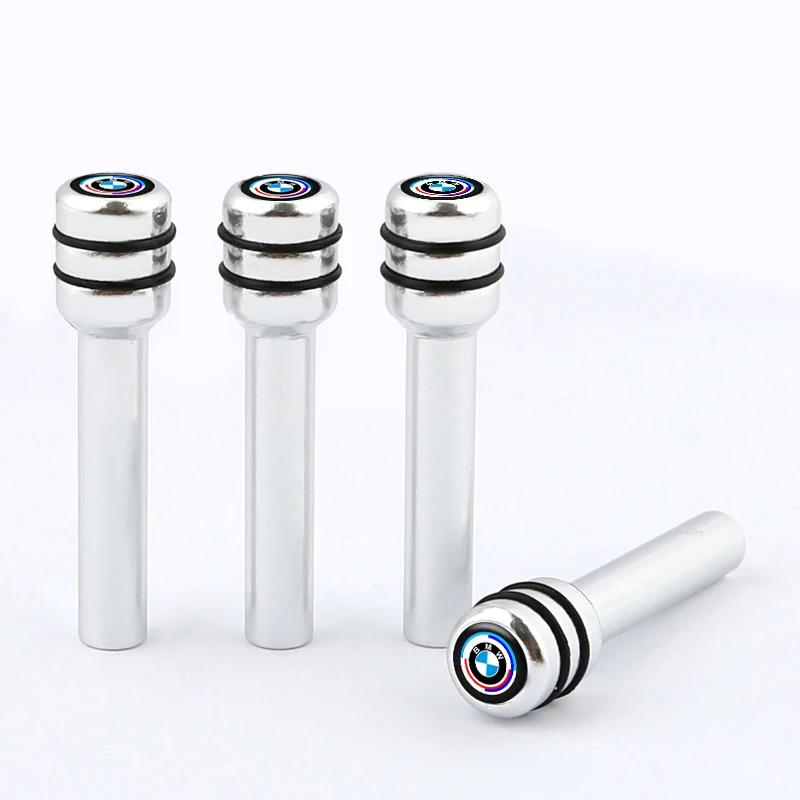 4Pcs Aluminum Alloy Car Door Lock Pins Security Rod Knob Cover For BMW M 50th Anniversary M5 E46 E90 F10 E39 E36 F20 E87 X1 X3 I GX6