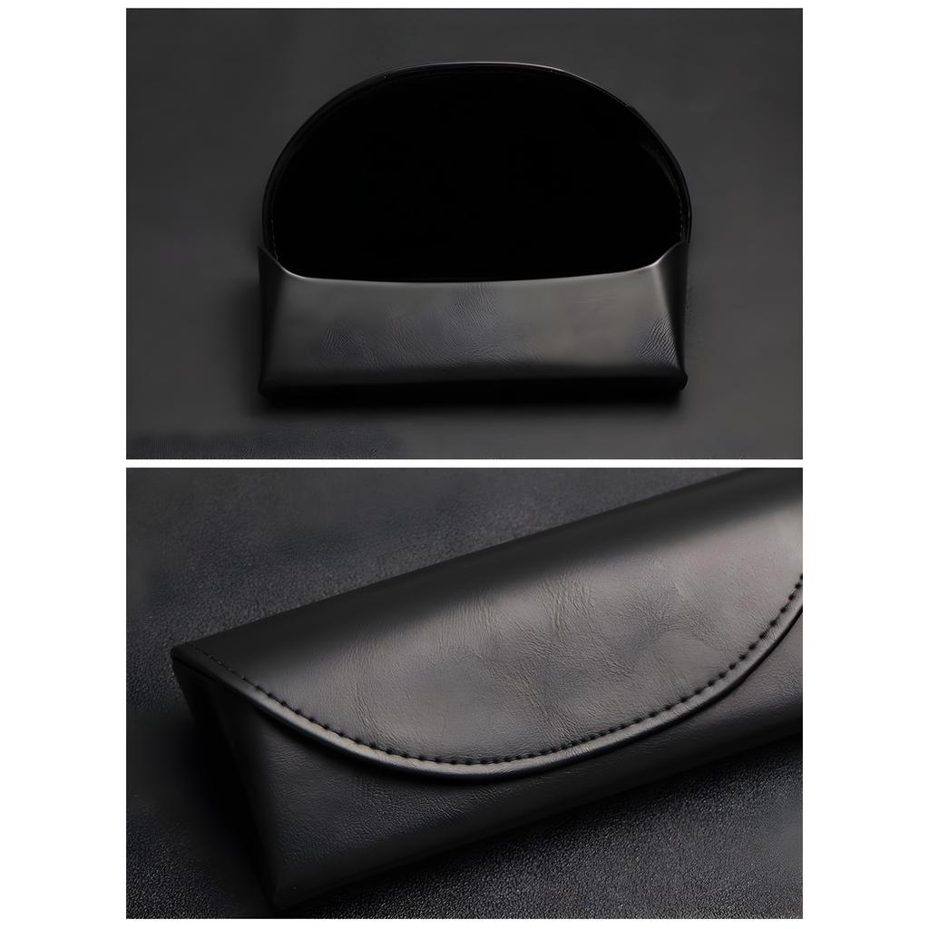 Sunglasses Leather Retro Glasses Case, Classic Travel Glasses Case For Women, Men And Children Eyeglass Case Sunglass Organizer