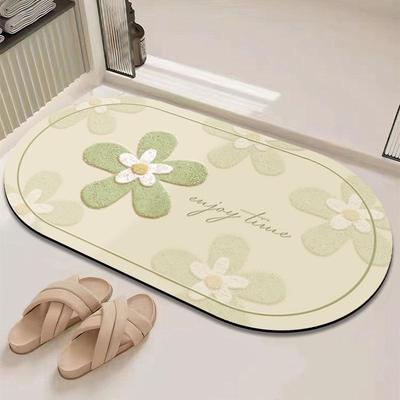 Fresh Quick-Dry Non-Slip Diatomaceous Earth Bathroom Mat