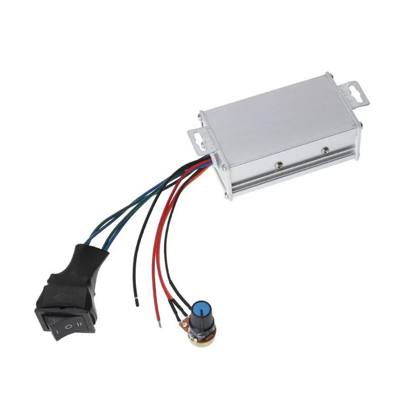 Dc Motor Speed Controller,Brush Motor Driver Controls Module Dc 9V-60V 12V 24V 36V 48V 60V Motor Pulse Width Modulator Regulator