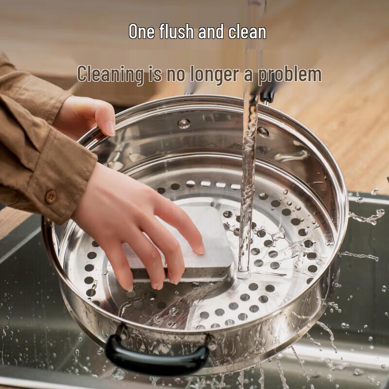 Supor 304 Stainless Steel Steamer Pot with High Arch Lid