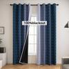 Blackout Curtain Vintage Floral Eyelet Bedroom Living Room Small Fresh Style