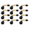 Partuto 12pcs Universal PVR60 Tubeless Tire Valve Stem - Tubeless Tire Valves for Car,