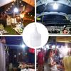 2PCS Outdoor Bulb Rechargeable Led Bulb Portable Hook Three-Level Brightness Durable Endurance Power Outage Emergency Bulb