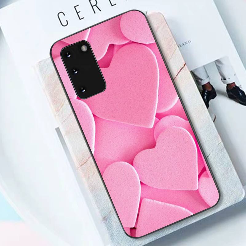 PINK LOVE PINK Phone Case for Samsung S10 21 20 9 8 Plus Lite S20 UlTRA 7edge