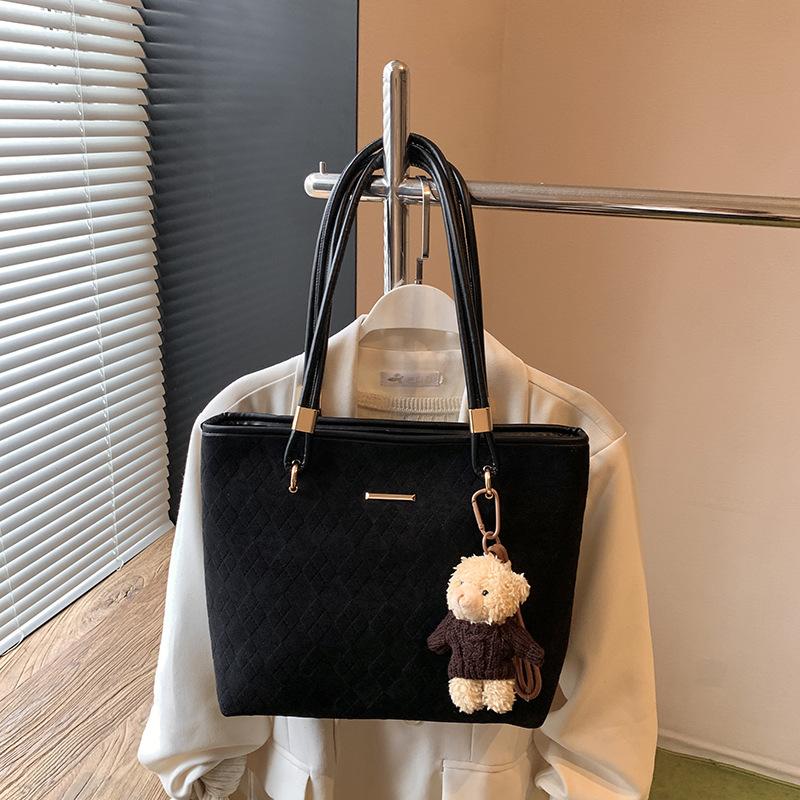 Women's Bag 2025 New Large-capacity Student Class Commuter Bag Versatile Portable Tote Bag Underarm Shoulder Bag