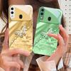An elegant blue butterfly For Samsung A73 72 71 A70 56 55 54 A53 52 51 50 42 A35 A34 33 32 31 26 25 24 23 22 30 glass phone case