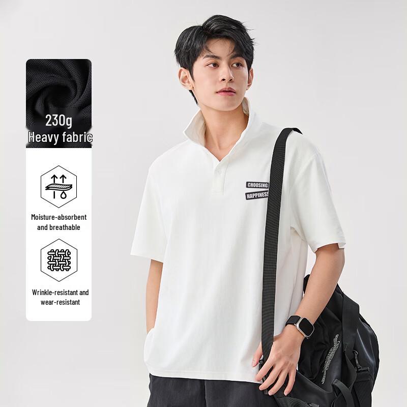 Baleno Men's 2025 Summer Loose Fit Polo T-Shirt