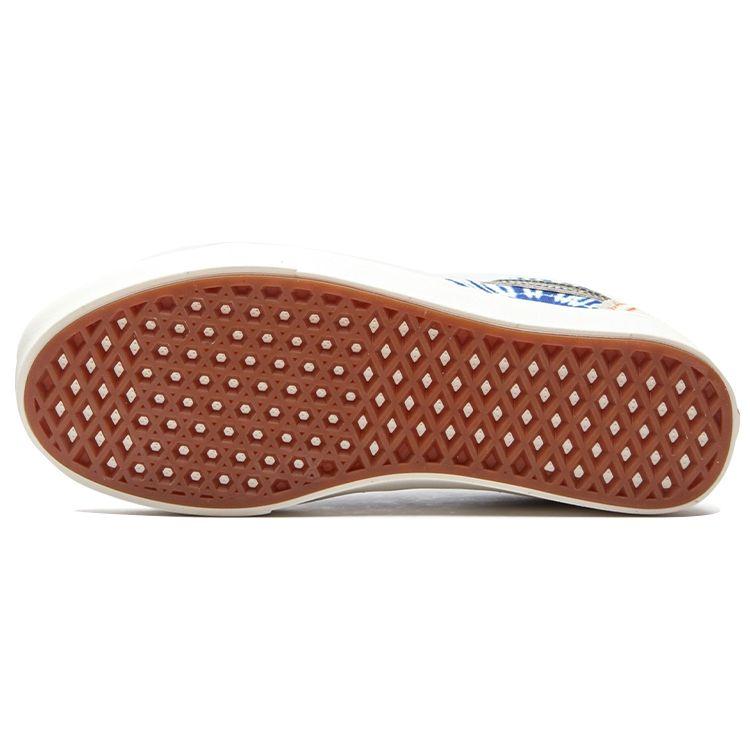 Vans Old Skool Comfycush Tie-Dye Comfortable Simple Casual Durable Breathable Non-Slip Low-Top Skate Shoes Unisex Sneakers White Blue VN0A3WMA1S1