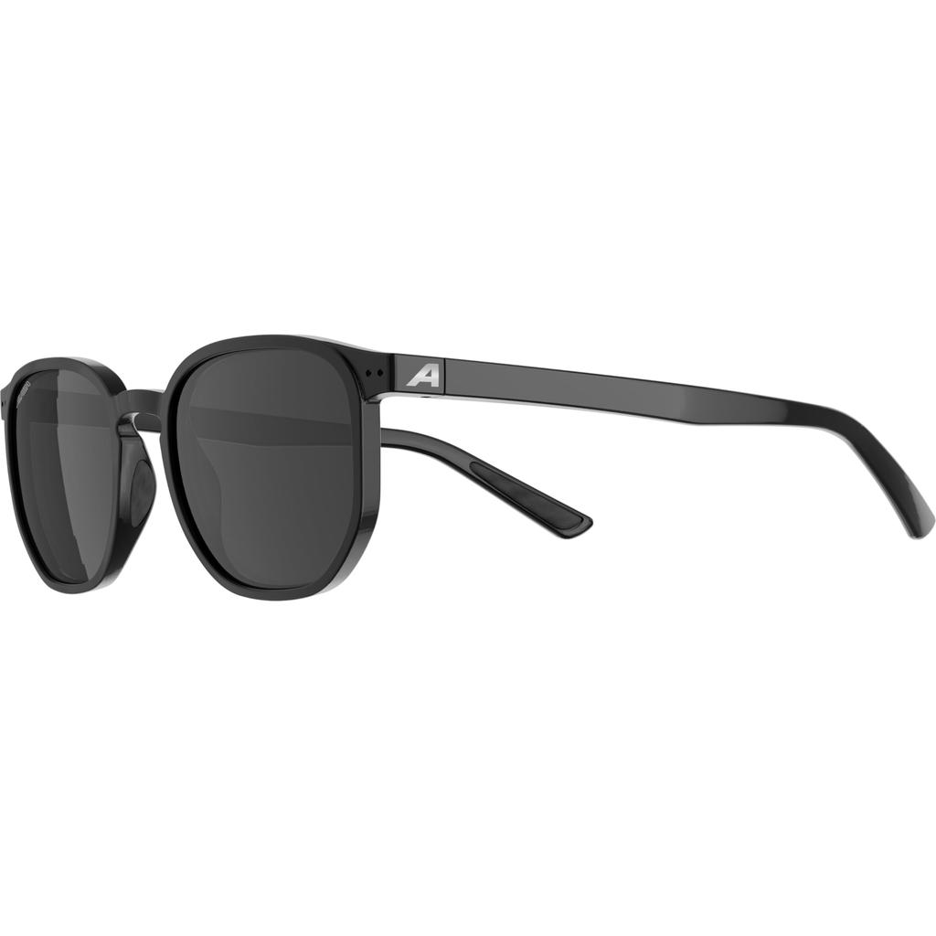 Small Simple UV DIMONT Black Gloss [Alpina] Sunglasses, UV400, Lightweight, Design, Spring-Loaded Temples, Protection, Stylish, Driving,