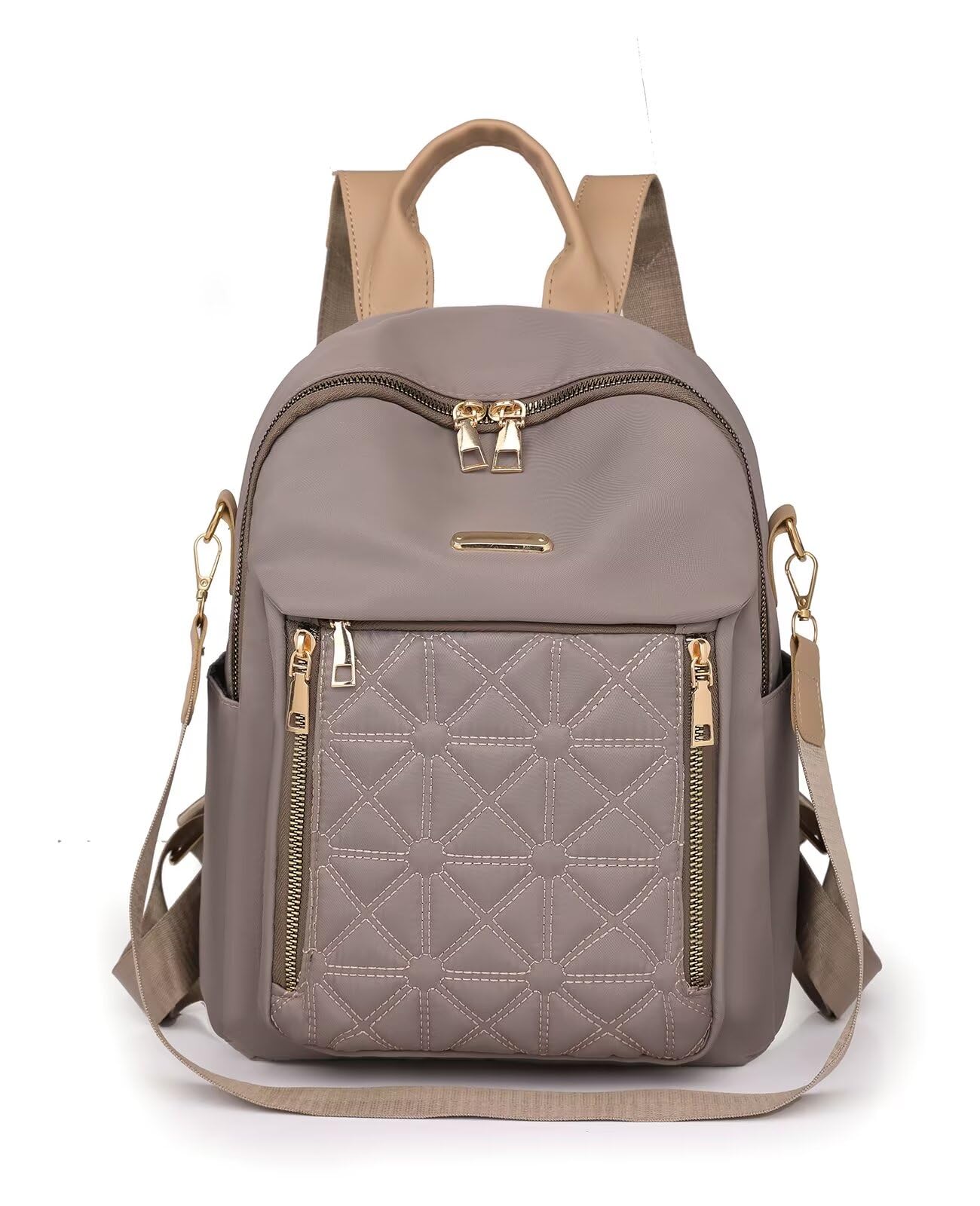 

3-сторонний рюкзак для городского рюкзака [Kayiyasu] женский, популярный, многофункциональный рюкзак, стильный, повседневный, для поездок на работу, легкий, для путешествий, (хаки)