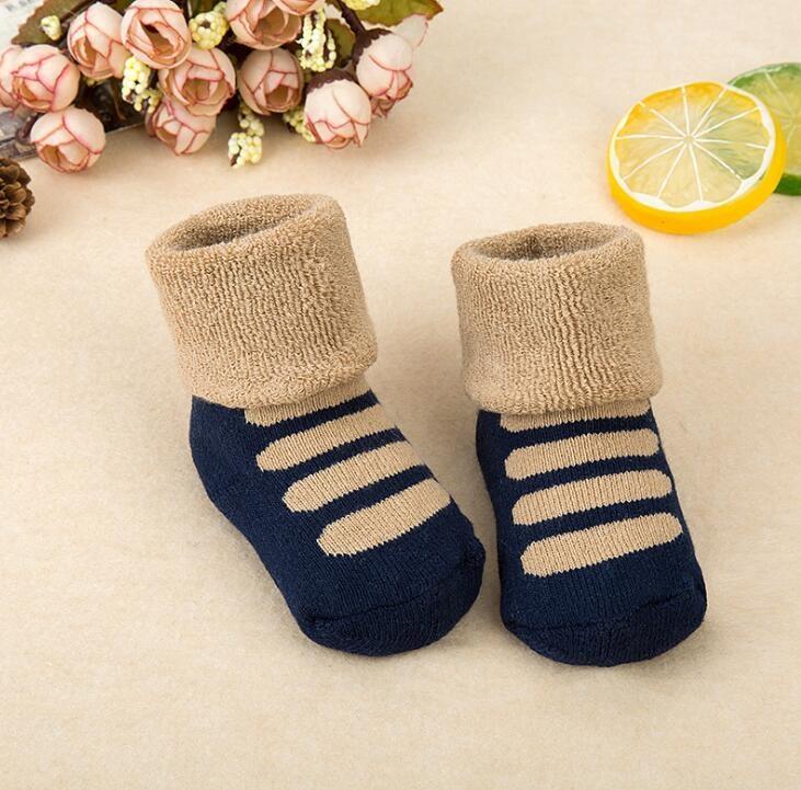 Baby Socks Girls Boy Thick Warm Terry Sock Newborn Kids Children Slipper Winter Cute Lovely Children Rabbit Dog Animal