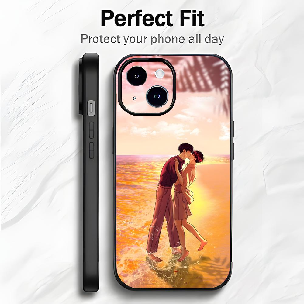 Romantic Korean Manhwa M-Mondays Savior Phone Case Phone Case Soft Packaging Lightweight For iPhone17 16 15 14 13ProMax