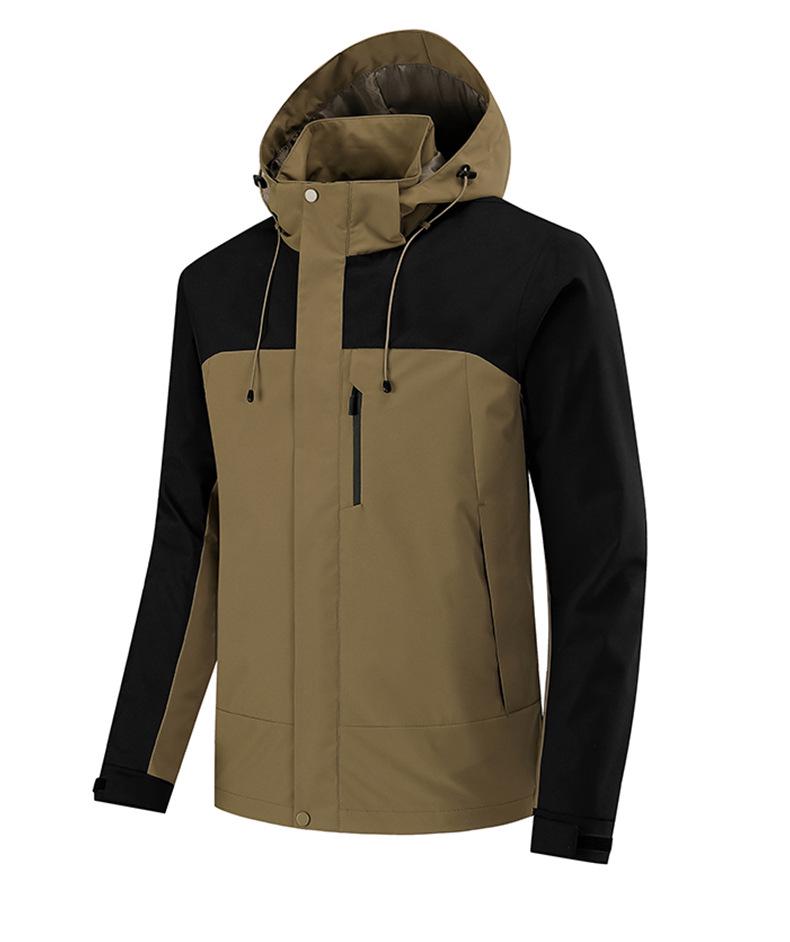 2024 Bei Jia Unisex Waterproof Windbreaker Jacket - Trendy Spring & Autumn Casual Coat for Couples