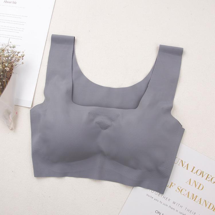 Japanese Anxin Seamless Sleeping Bra - Steel-Free, One-Piece, Plus Size, Back-Smoothing Sports Underwear for Women