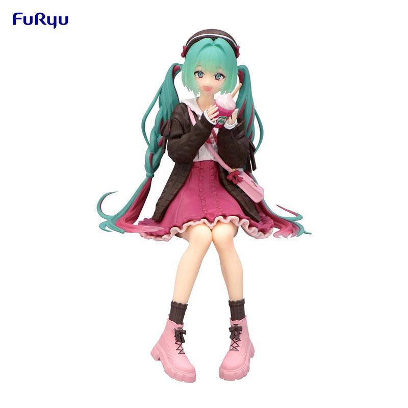 In Stock FuRyu SEGA TAiTO Hatsune Miku PVC Series Hatsune Miku Doll 14-18CM Anime Action Figures Scale Ratio Model Collection Toys Playsets
